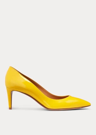 Women's Ralph Lauren Dinah Patent Calfskin Pumps | 937615ISC